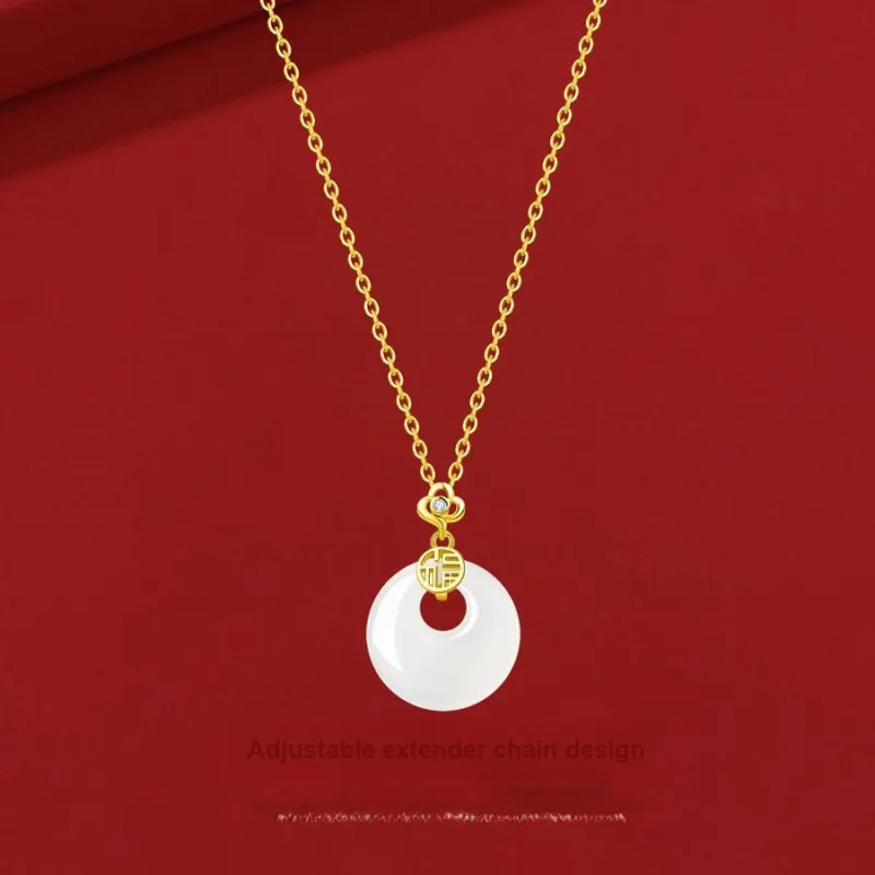 Master Kim Chalcedony Necklaces Women's-2