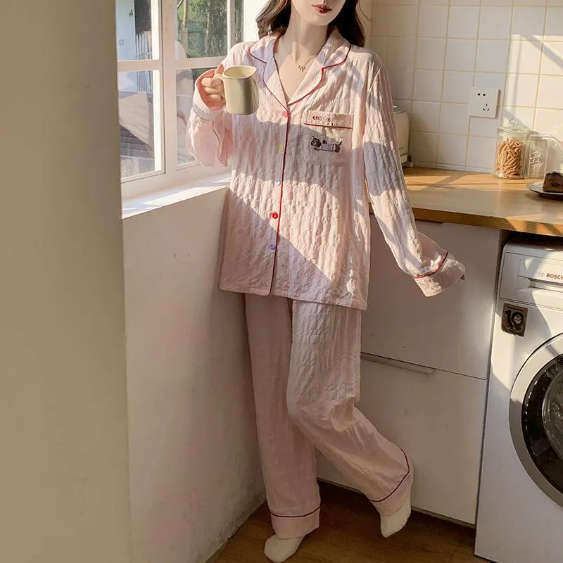 Lan Miao Pajama Set Women's Image Color-5
