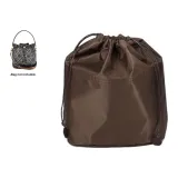 Tory Burch, Medium Size-Brown Liner