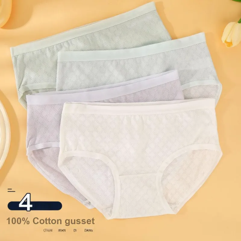 YIMANLI Underpants Women's 4 Pack-4