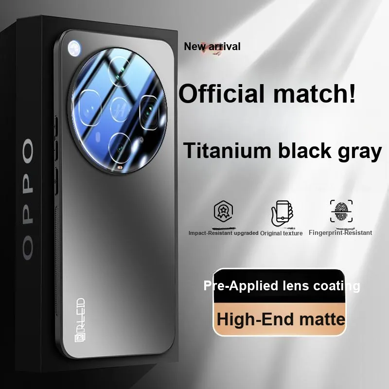 XUANCAISHI Fully Enclosed Impact Resistant Phone Cases Compatibility OppoFindx8/findx8pro/findx7/reno13 Business Formal-3