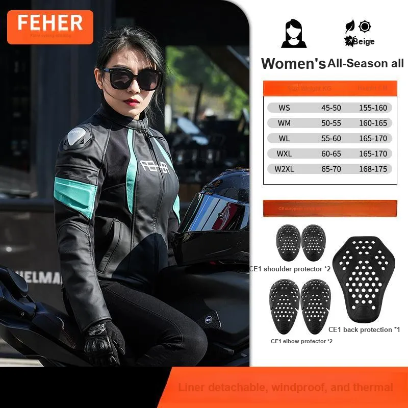 FEHER Racing Suits / Motorcycle Suits Women's-17