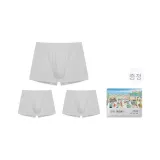 [클래식-남성'S] 100% 순면 그레이*3
