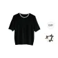 (Black+Bowknot Hair Tie) Comes with