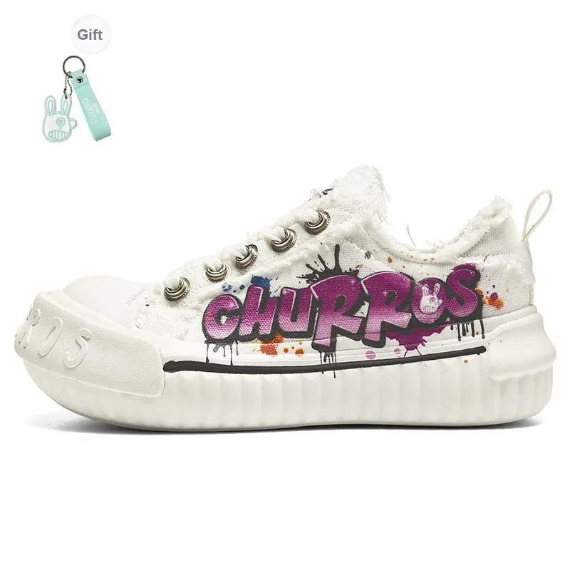 CHURROS Low Top Skateboard Shoes Unisex-5