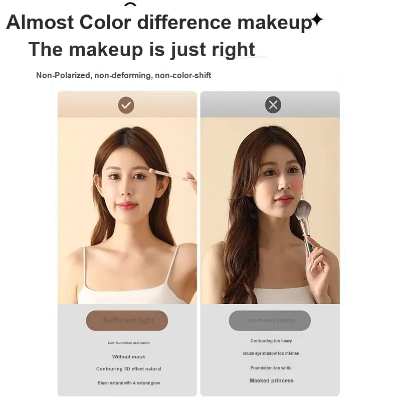 Oh Well LED HD Foldable Multifunction Portable Make Up Mirrors-2