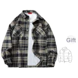 Black Plaid (Includes Random Puffer Jacket)