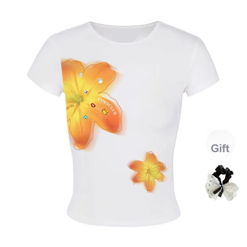 TUSHIFEI Regular T Shirt Women's-9