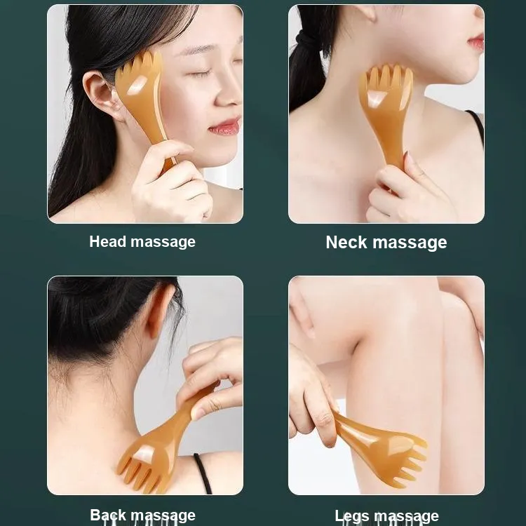 Gentle Welcome Head Massager Scalp Therapy Comb Hair Care-2