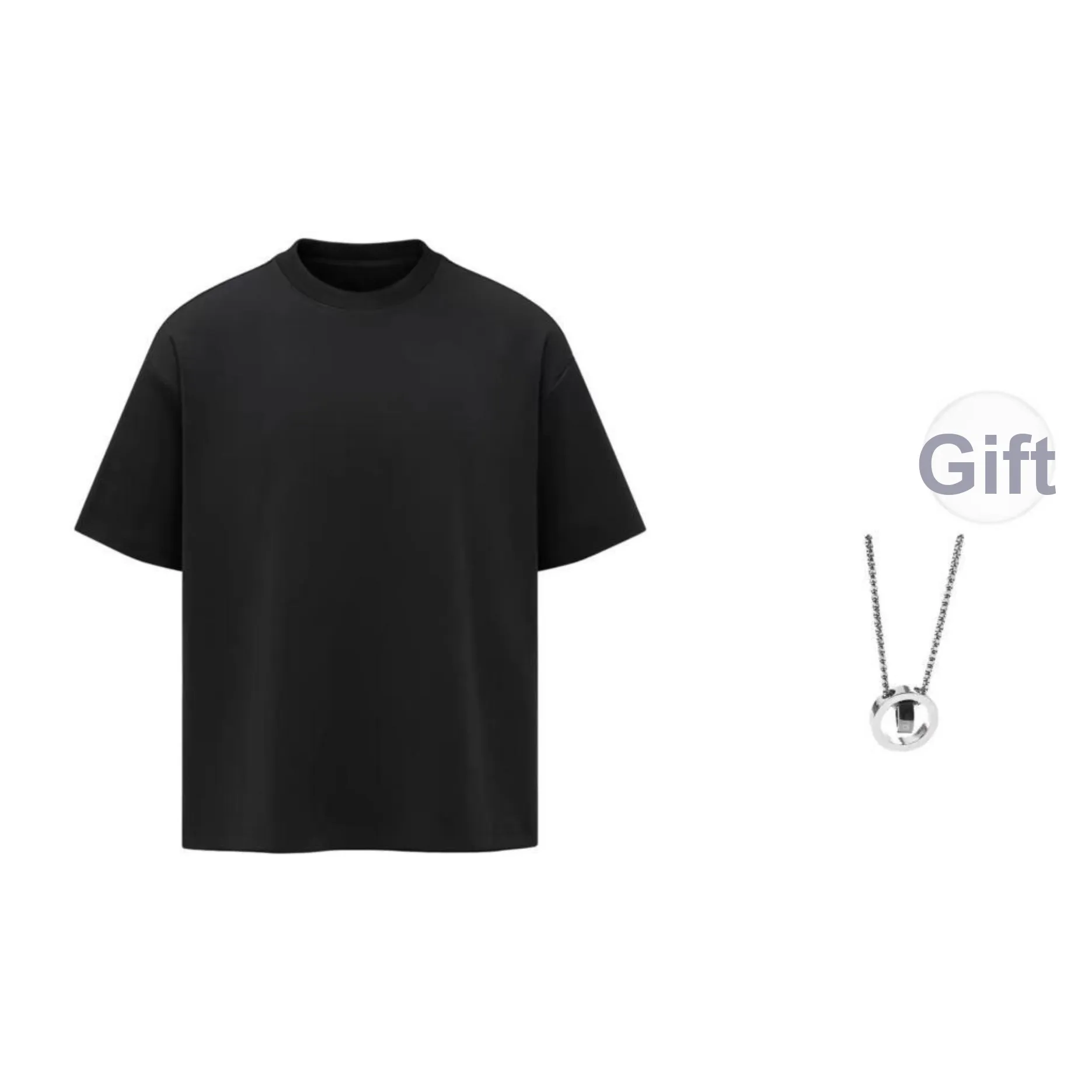 ICH MODE Drop Shoulder Sleeve T Shirt Unisex