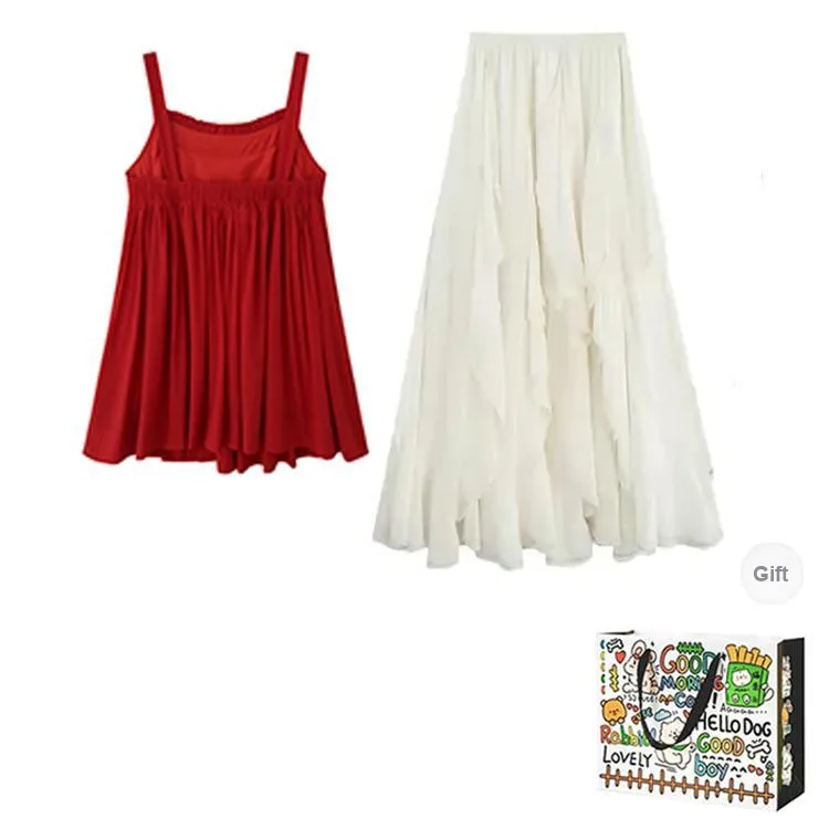 HAPG Two Piece Skirt Sets Women's-1
