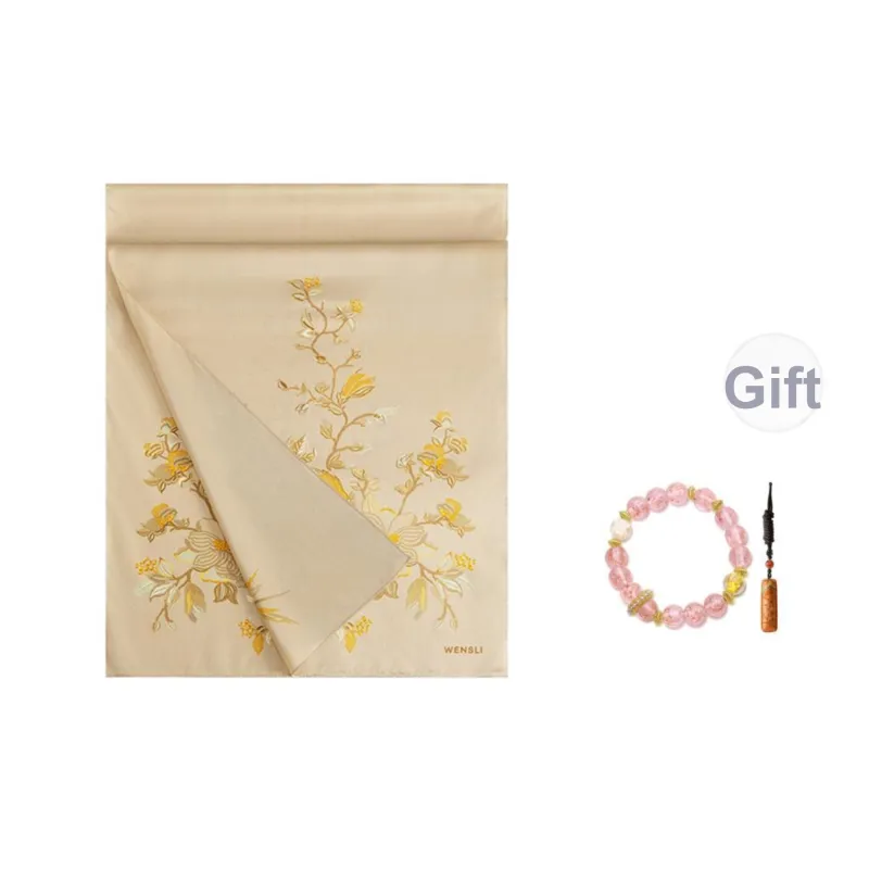 WENSLI Silk Scarves Women's-10