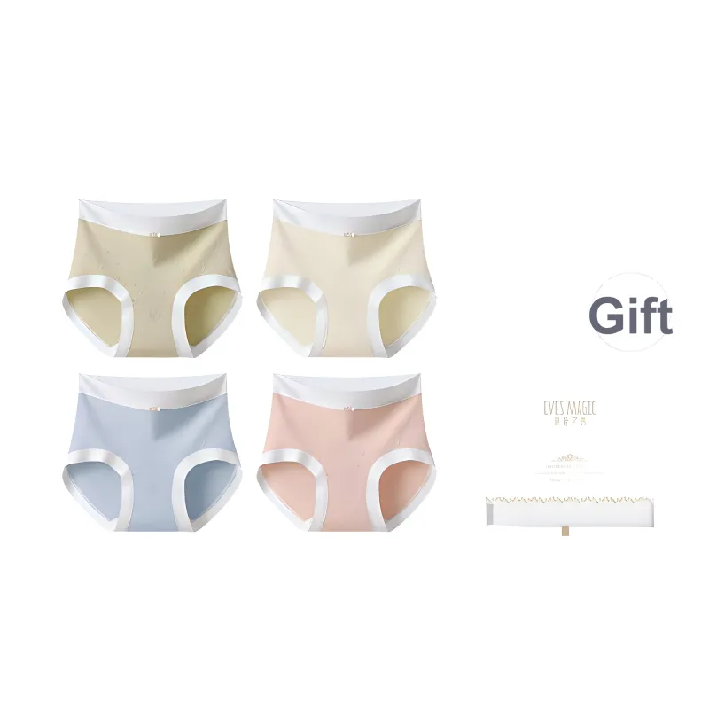 XIA.WA.ZHI.XIU Underpants Women's Shopping Bag 3 Pack-12
