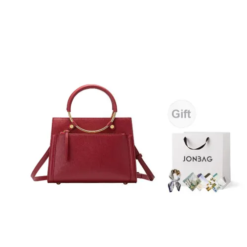 JONBAG Handbags Deep Red