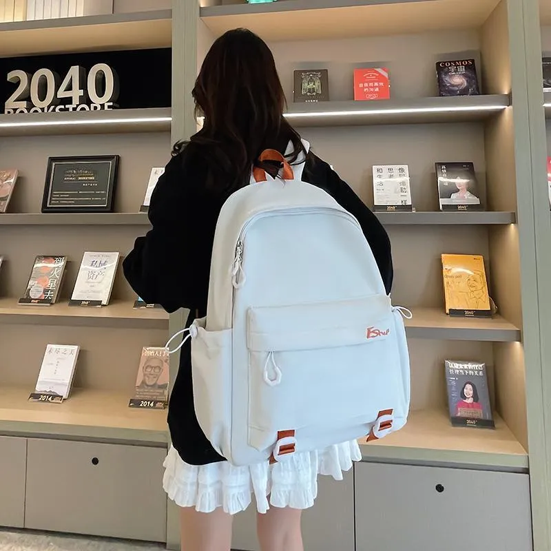SUN ERATH&U Canvas Backpack Unisex Multicolor-4