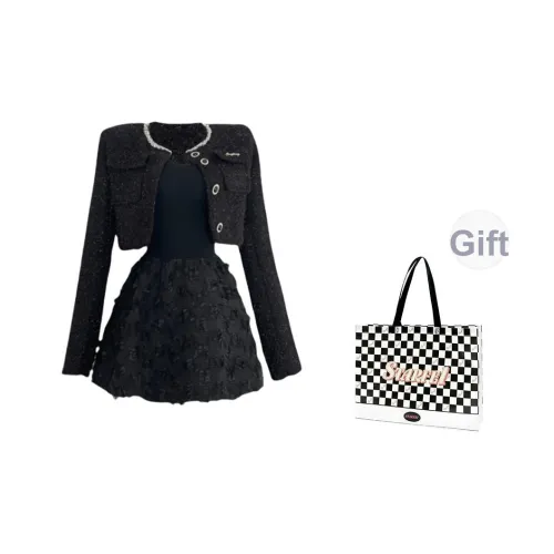 STARFEI Комплект с юбкой Женские Черный