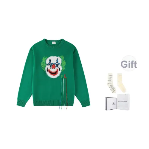 Charlie Luciano Свитер Унисекс Зеленый