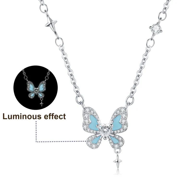 Jodie&Kevin Zircon Necklaces Unisex-0