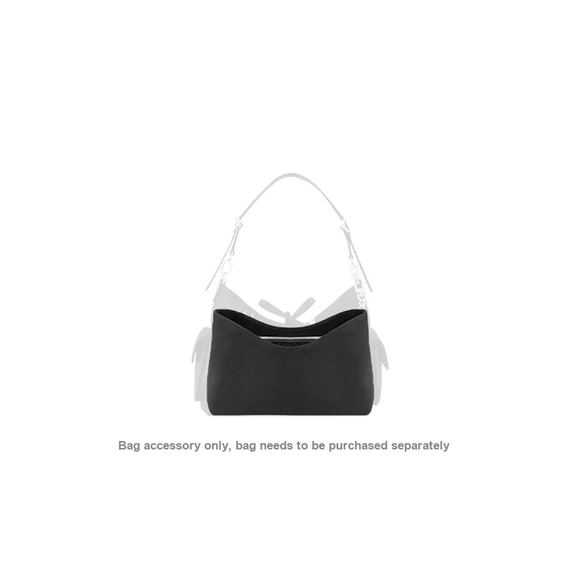 Luxury Care Artisan Workshop Original Suede Fleece Anti Deformation Bag Support Bag Accessory Bag Insert Women's Black-1