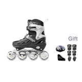 All-in-One-Black Edition Backpack+Helmet+Protective Gear 6-Piece Set+Gift Pack