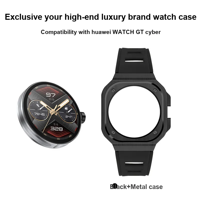 MSSM Watch Band Huawei Compatibility Silicone Material-4