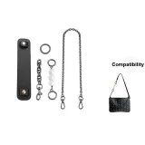 Black Shoulder Strap Pad+Smaller Bag Modified Set