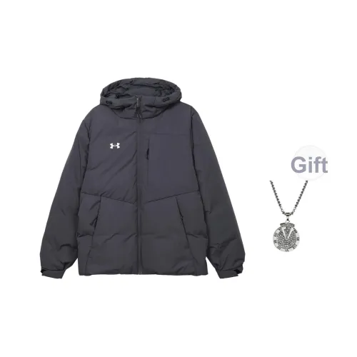 Under Armour Down Jacket Unisex Blue В комплекте с ожерельем