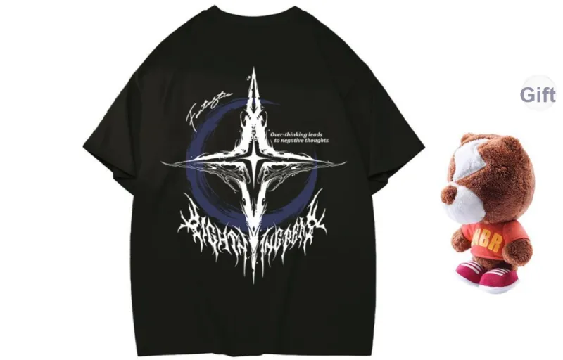 LIGHTNING BEAR T Shirts Unisex-0