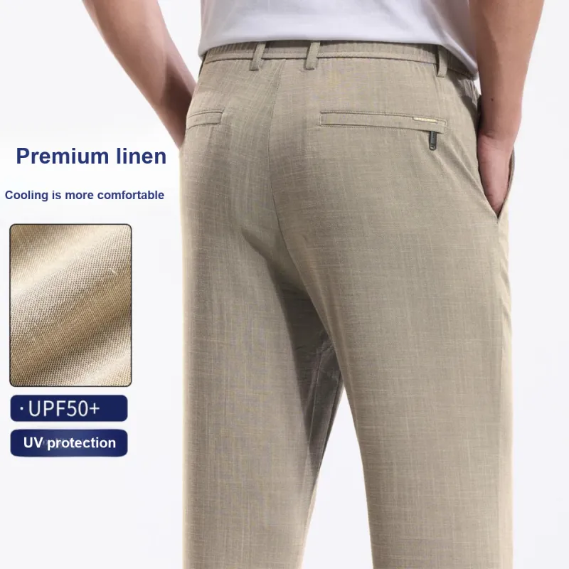 Red bean Casual Pants Men-4