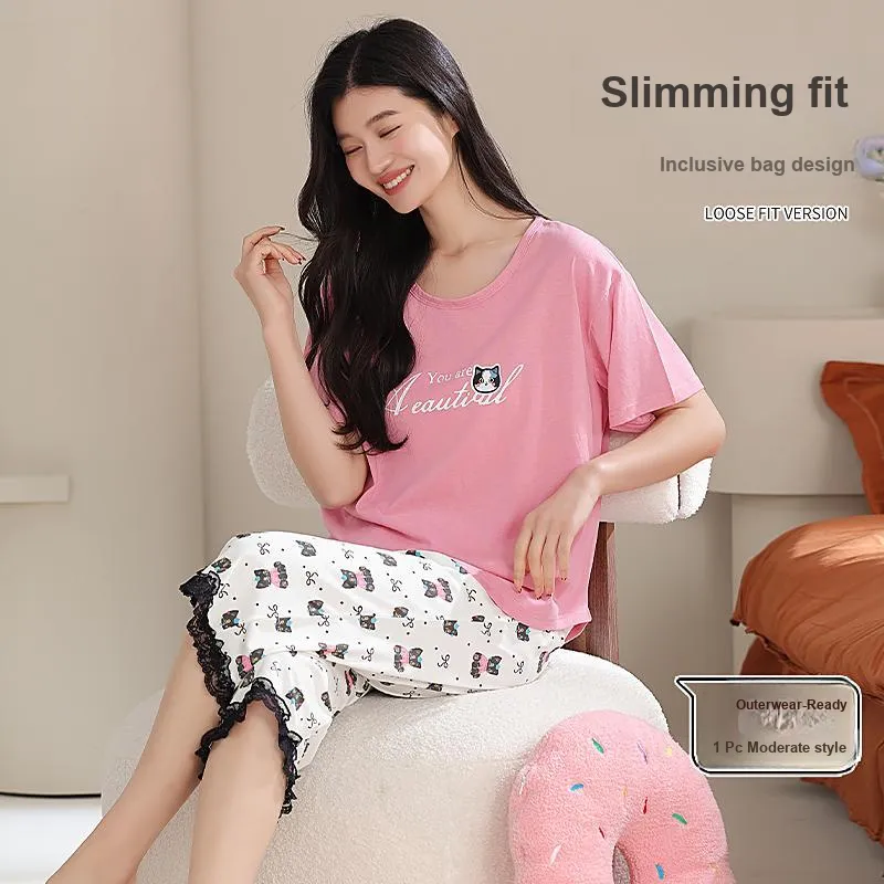 WANANNI Pajama Set Women's Pink-3
