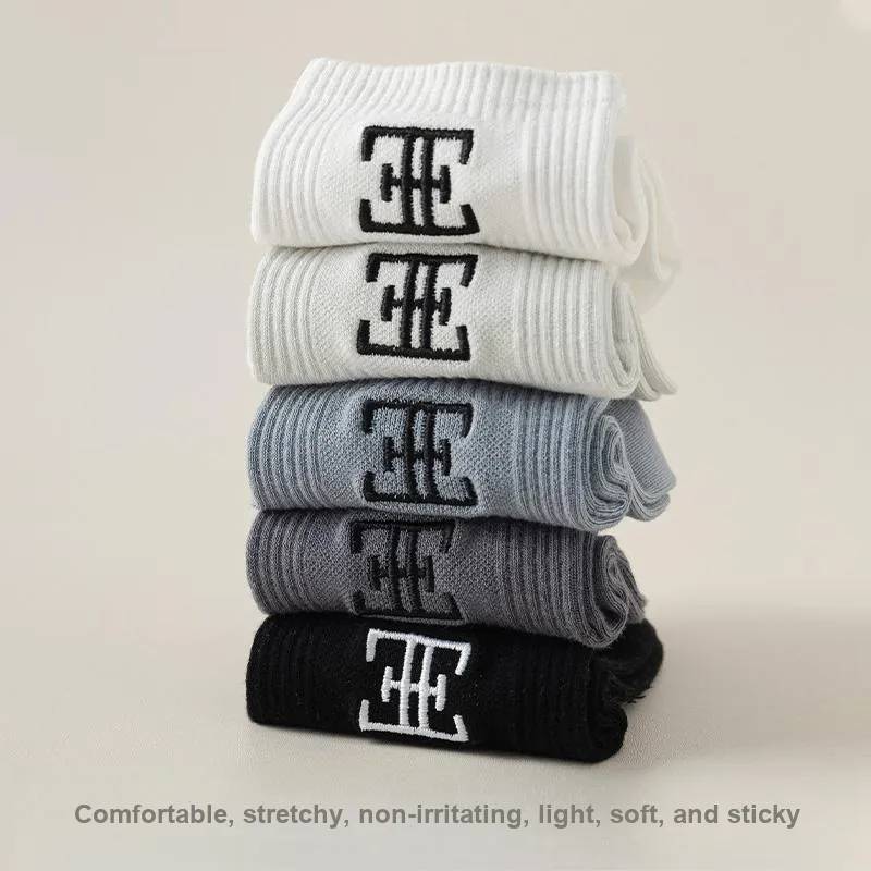 KJ Mid Calf Socks Unisex Shopping Bag 3 Pack-9