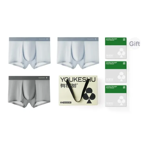 YOUKESHU Мужское нижнее белье упаковка из 3 штук