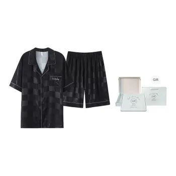 FOREVER 21 Pajama Set Men's Black