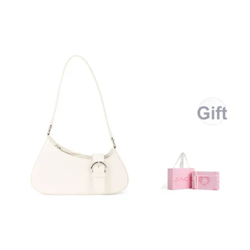 JACD ПУ (полиуретан) Французский Лунный Сумка через плечо Стандартная Женская Черный Белый Синий