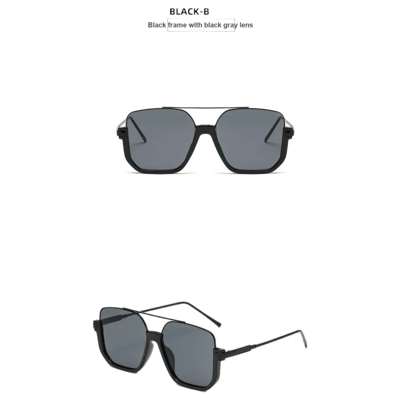 JEANSWEST PC Square Sunglasses Unisex-4
