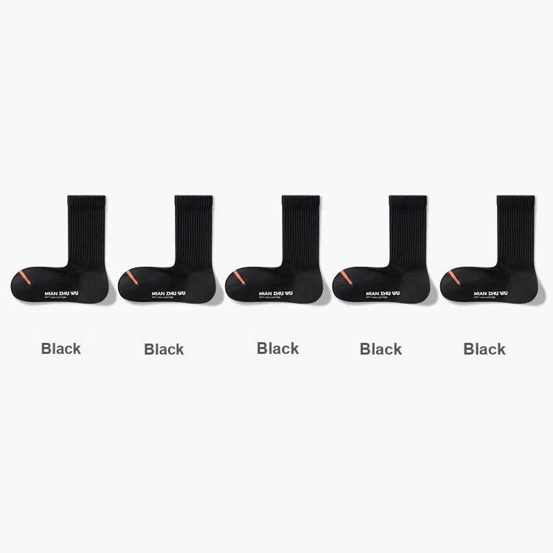 B&C.Room 2023 Fall Crew Socks Men's 5 Pack-1