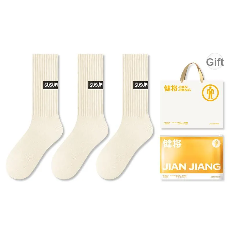 Master Mid Calf Socks Women's Shopping Bag 3 Pack-20