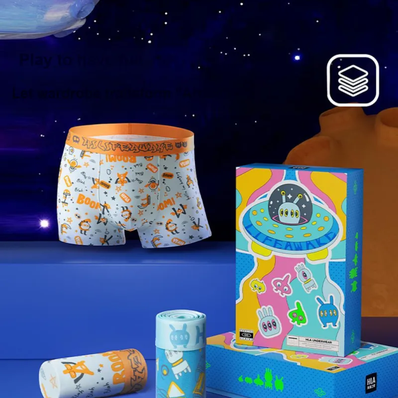 HLA Underpants Men's Box 3 Pack-6