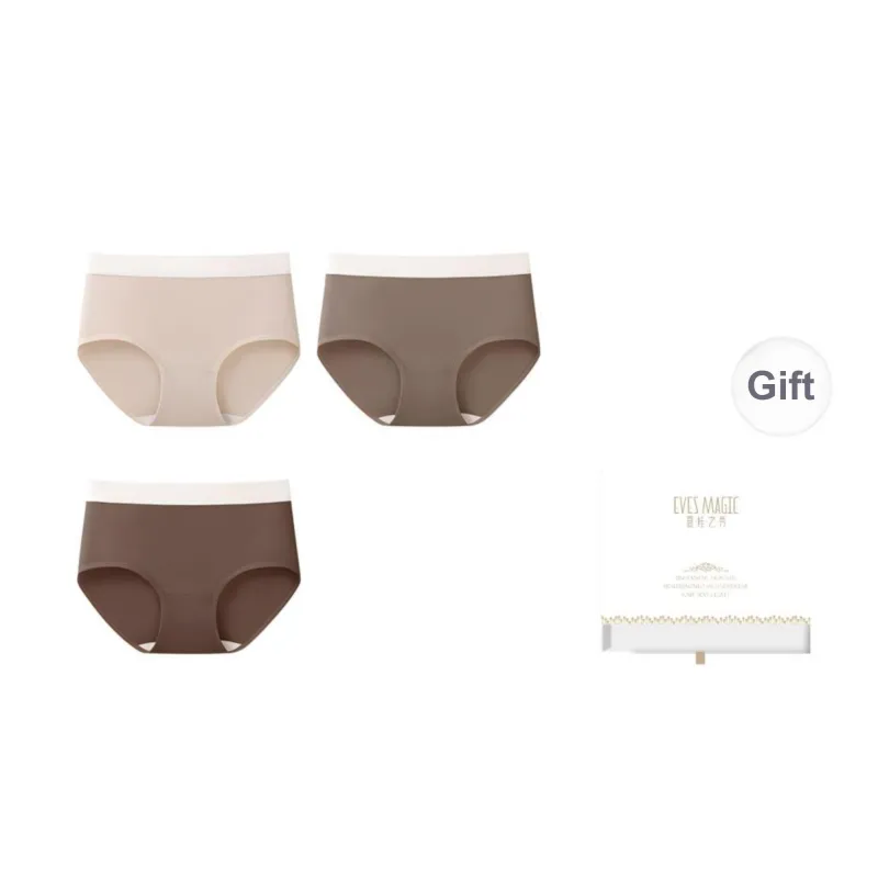 XIA.WA.ZHI.XIU Underpants Women's Box 3 Pack-3