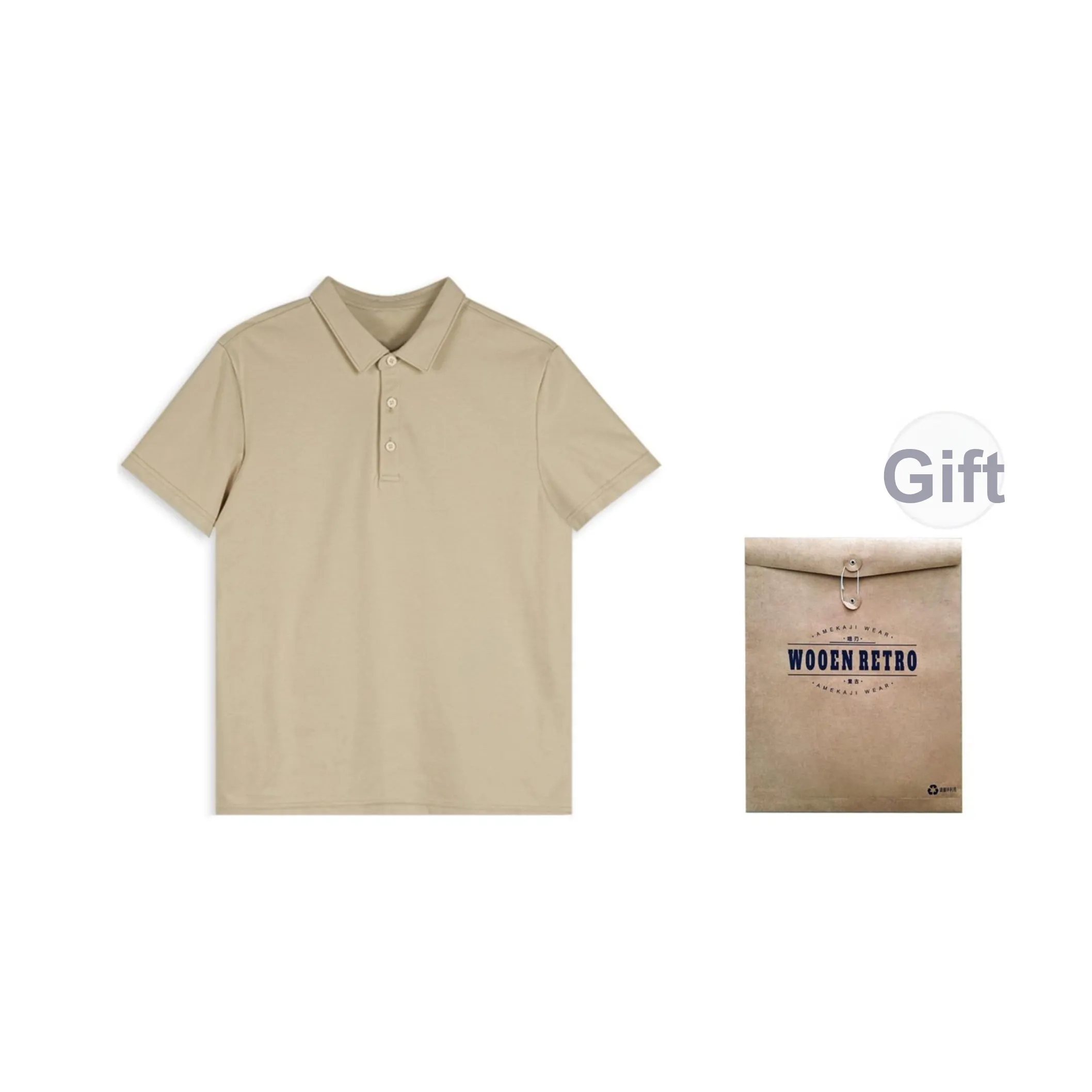 WUREN Поло Стайлинг Для Летнего Мужского