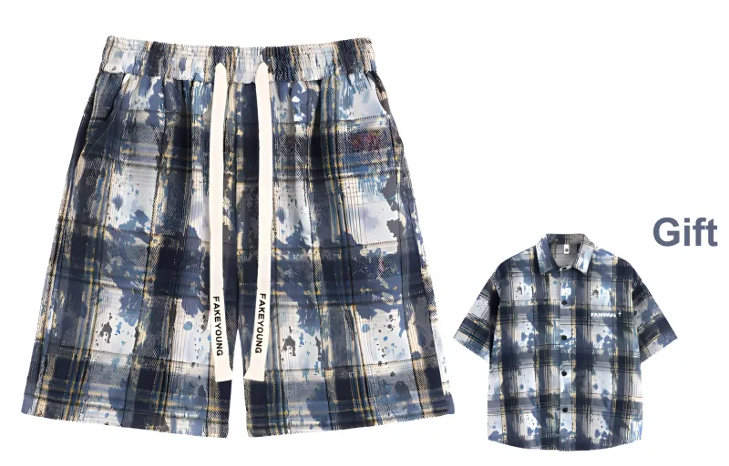 Fakeyoung Casual Shorts Unisex-25