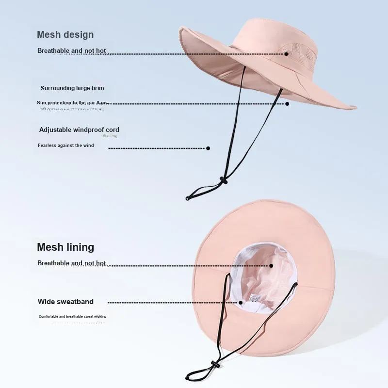 Shizhu Lightweight Sun Protection Hats Unisex-8