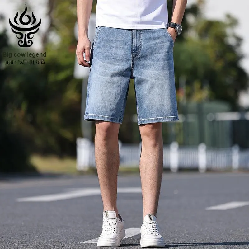 DANIUCHUANSHUO Denim Shorts Men's-2