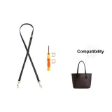 Brown Black City23 Shoulder Strap Set