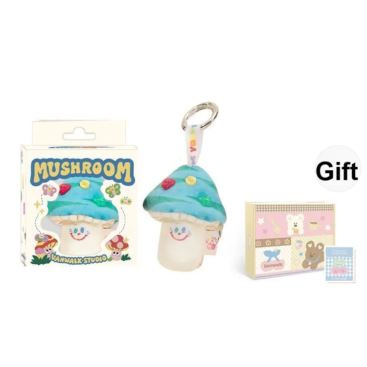 VANWALK Plush Doll Keychain Pendant Small Storage Accessories Trumpets Unisex Multicolor-2