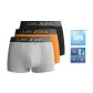 Orange+Light Gray+Black (Refined Box 3 Pack)