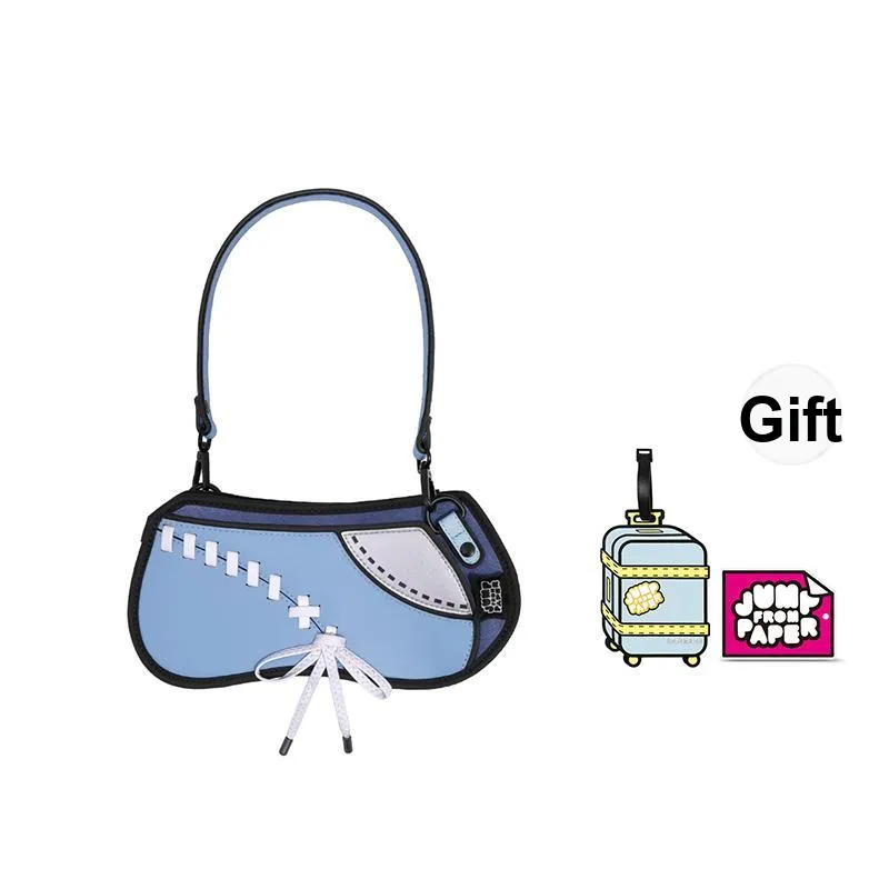JumpFromPaper Synthetic Leather Crossbody Bags Shoulder Bags Regular Unisex Multicolor