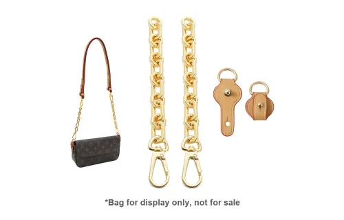 Lan Bao Fan Alloy Bag Accessories Women's Original Gold Edition