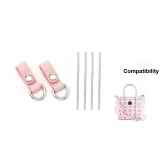 Pink Silver Abrasion-Resistant Buckle