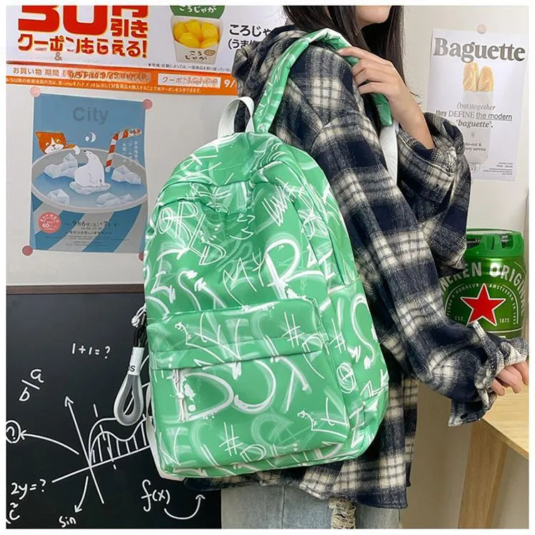 NX DOUGHNUT Nylon Travel Bag Versatile Students Backpack Backpack Regular Unisex Multicolor-8